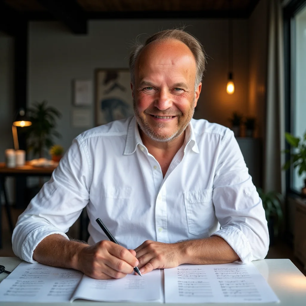 Christian Breitschwerdt bei der Entwicklung digitaler Lösungen